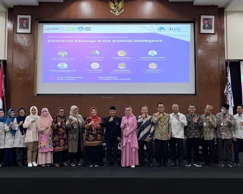 Seminar “Ketahanan Keluarga di Era Artificial Inteligensi” Kerjasama ICMI bersama Universitas Al Azhar Indonesia dan Universitas YARSI